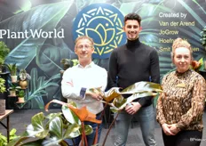 Plant World werd gerepresenteerd door Rick Lievaart, in het midden. 